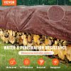 Tarp 20x40 ft 16 Mil Extra Thick, Waterproof Poly Plastic Tarps Cover, Multi-Purpose Outdoor Tarpaulin with Grommets & Reinforced Edges for Truck, RV
