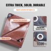 Tarp 20x40 ft 16 Mil Extra Thick, Waterproof Poly Plastic Tarps Cover, Multi-Purpose Outdoor Tarpaulin with Grommets & Reinforced Edges for Truck, RV